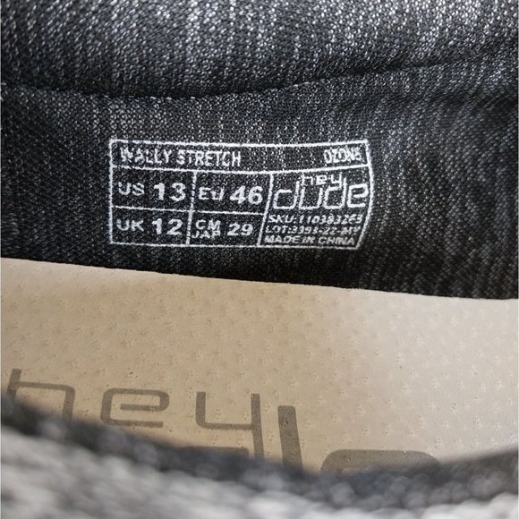 Nwt Hey Dude Wally Stretch Ozone 22 Men's Gray Slip On Loafer Shoes Size 13 - Picture 12 of 12